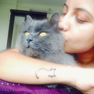 Cat tattoo